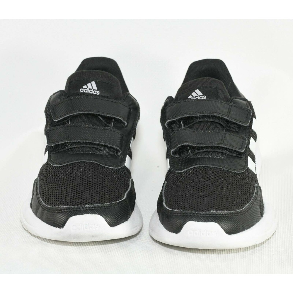 Adidas Tensaur Run C Black/White Sneaker -SHD 675005- Shoes (Size US3 Kids)